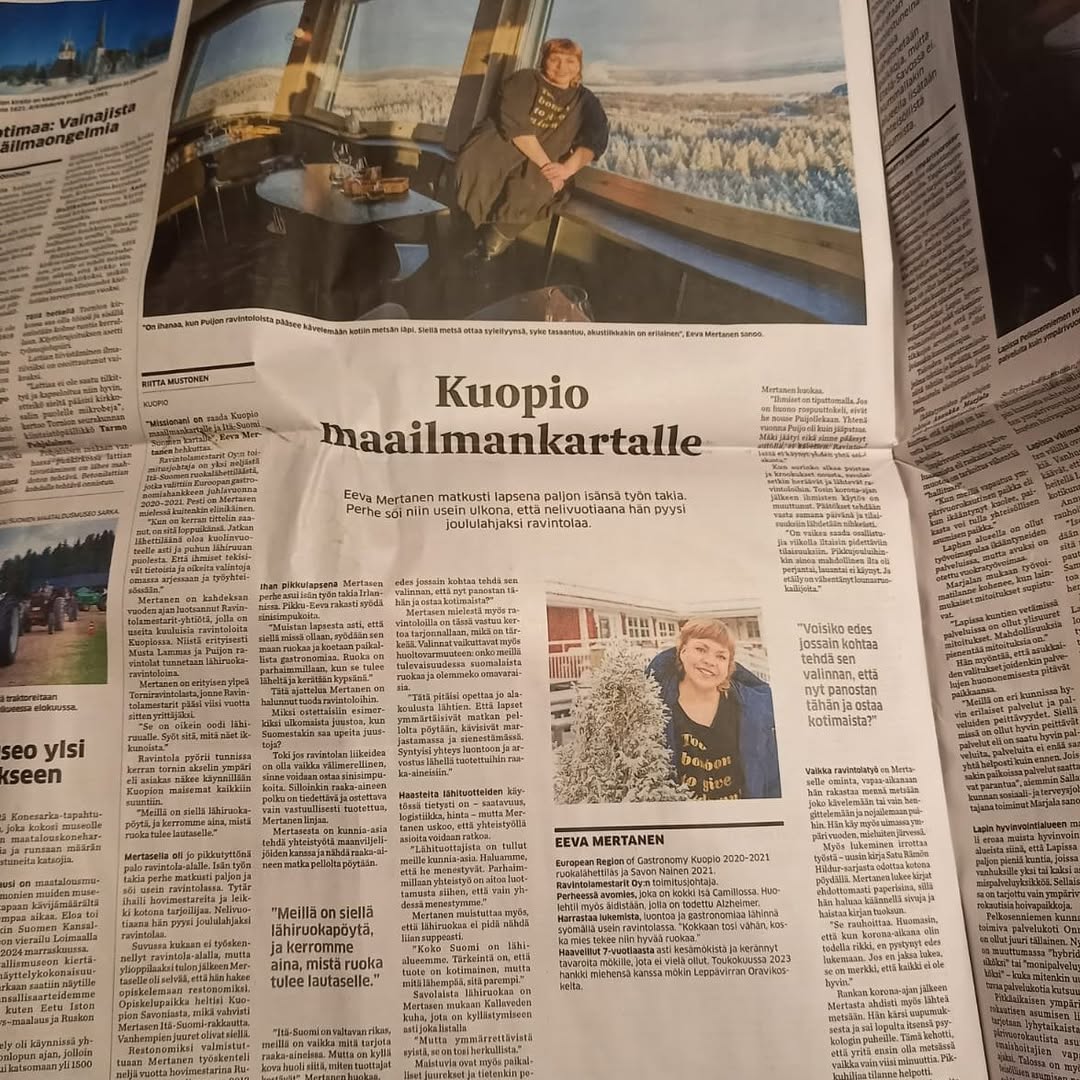 Kuopio maailmankartalle