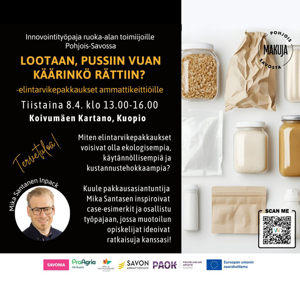 Lootaan, pussiin vuan käärinkö rättiin?