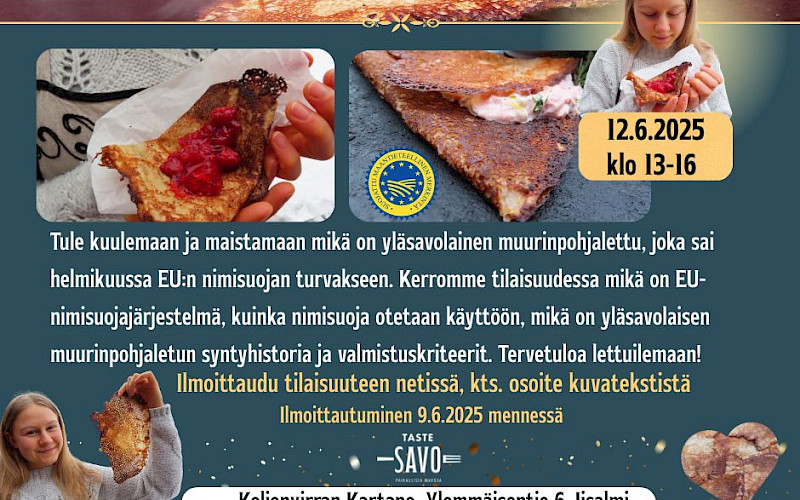 Yläsavolaisen muurinpohjaletun salaisuus