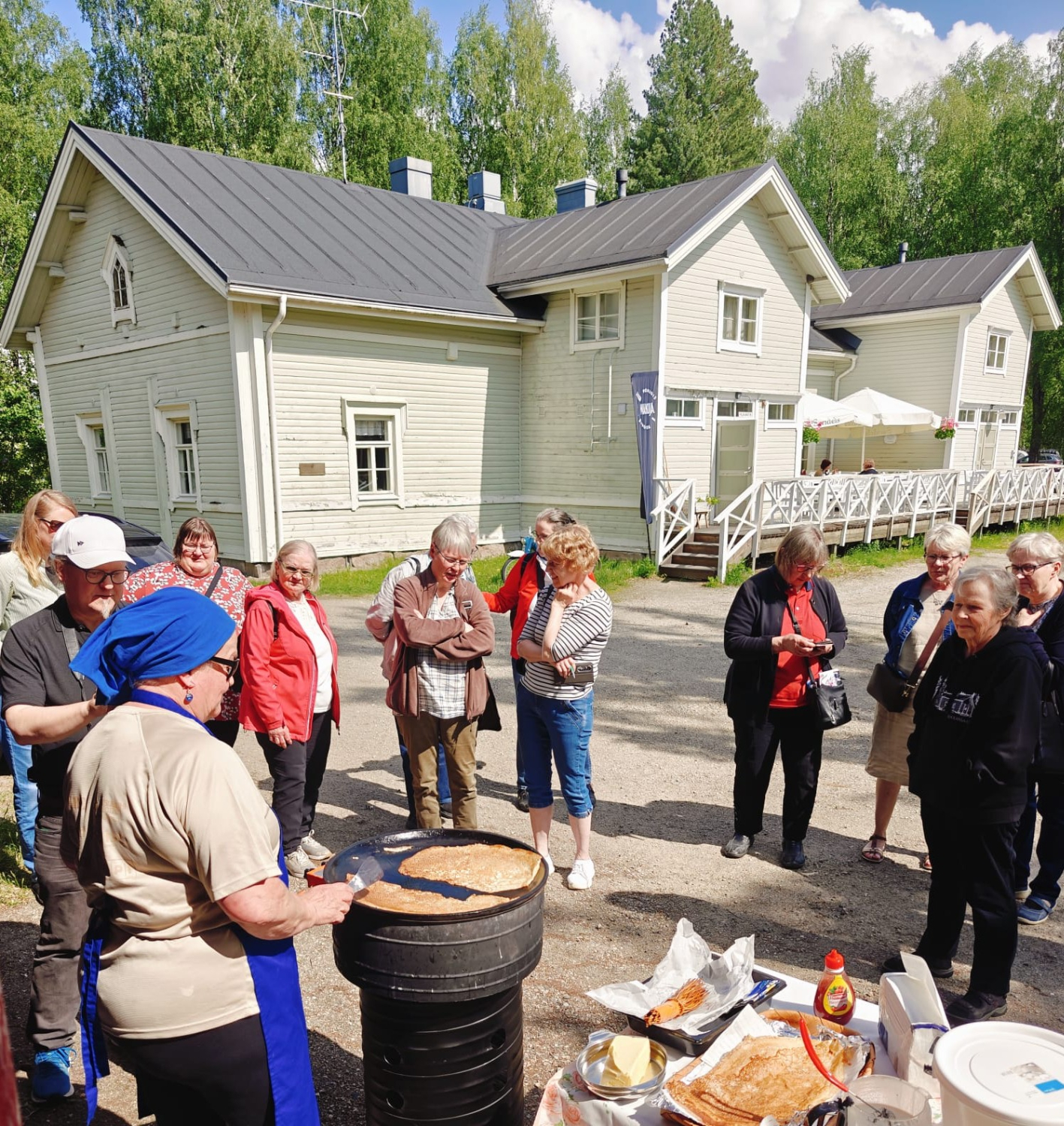 Yläsavolaisen muurinpohjaletun salaisuutta avattiin Koljonvirralla