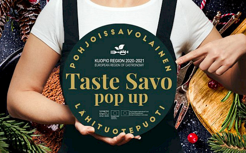 Taste Savo lähituotepuoti avaa jälleen ovensa Kuopion Joulutorilla